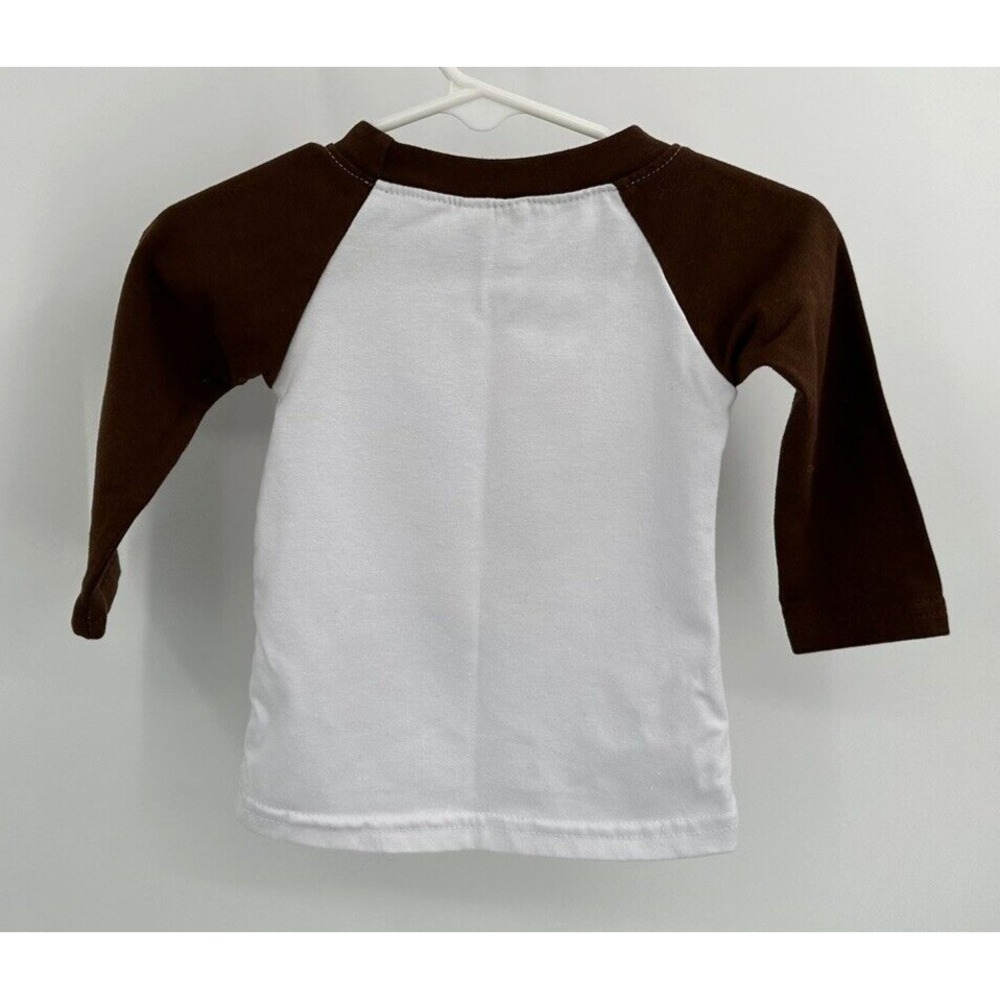THANKSGIVING TURKEY LONG SLEEVE TEE Infant Boy Or Girl Size 3-6‎ Months - Picture 4 of 4